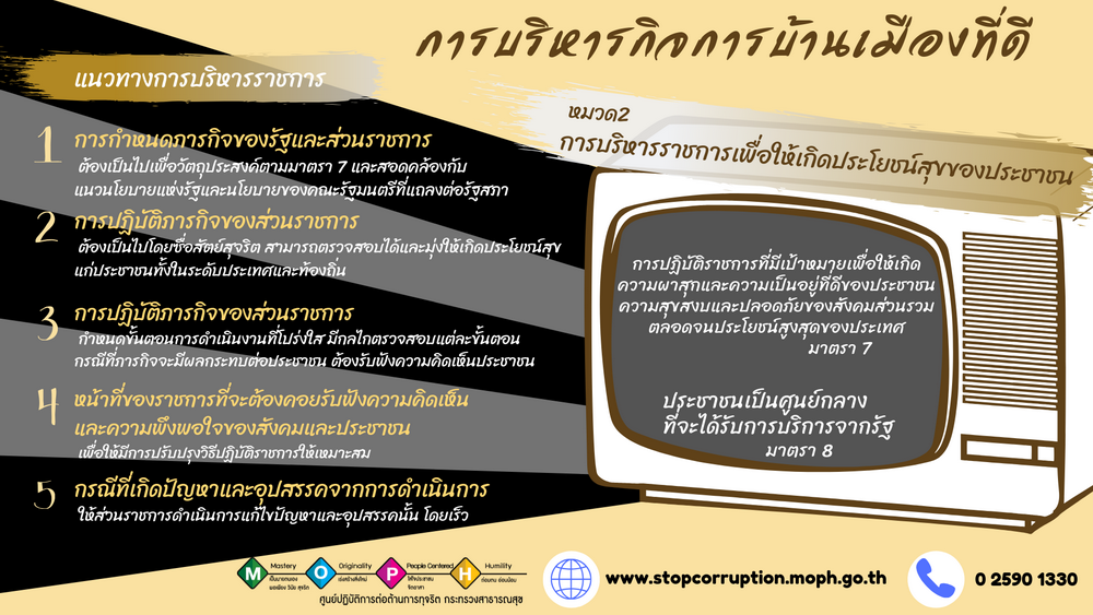 การบรหารบานเมองทด