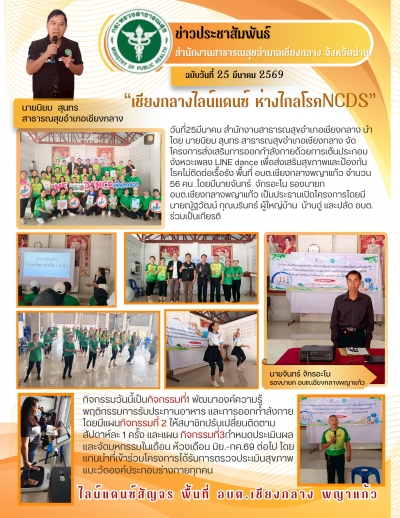 Line dance สัญจร ต.พญาแก้ว